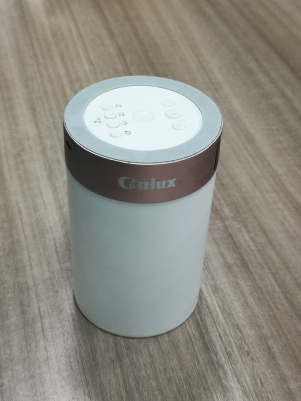 Cnlux RGB Desk Lamp with Bluetooth Speaker - Color Changing LED & Warm White, 10W Brightness Dimmable, Touch Control, USB Charging, 2 in 1 Gaming/Study Lamp
